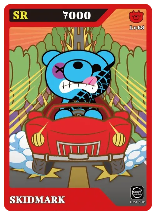 Skidmark Super Rare card