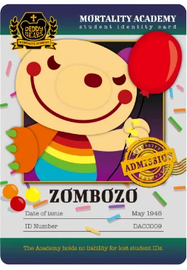 Zombozo Mortality Academy card